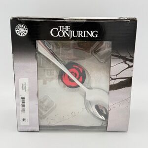 CultureFly The Conjuring Breakfast Bundle OS Black New Horror Cereal Bowl Set